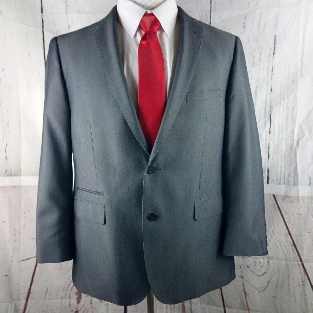 Rock & Republic 42S Gray Suit Blazer Sports Coat